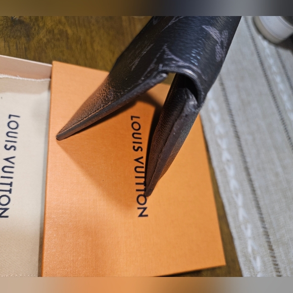 Louis Vuitton Wallet Canvas Black & Grey Mint Condtion 100% Authentic - Picture 12 of 16